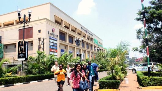 People flee from Westgate Mall, Nairobi Kenya. Photo credit - Jason Straziuso, Associated Press